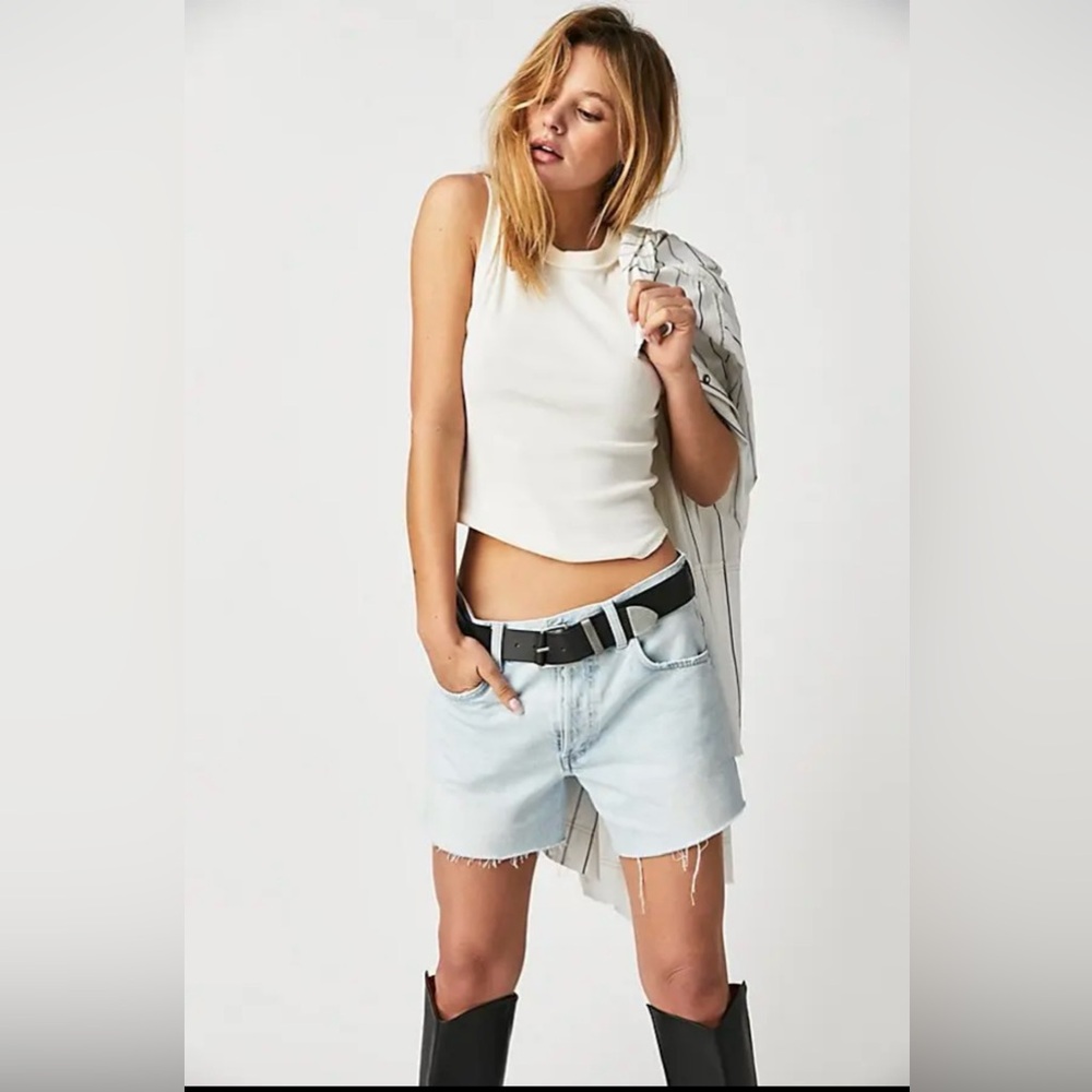NWT We The Free Women's Blue Shorts